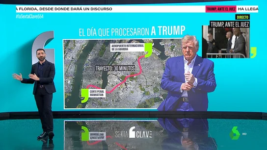 Así ha sido paso a paso el procesamiento de Donald Trump desde su entrada a su salida de la Corte Penal Así ha sido paso a paso el procesamiento de Donald Trump desde su entrada a su salida de la Corte Penal