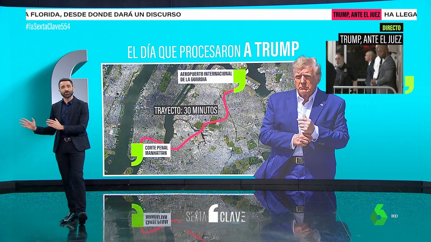 Así ha sido paso a paso el procesamiento de Donald Trump desde su entrada a su salida de la Corte Penal Así ha sido paso a paso el procesamiento de Donald Trump desde su entrada a su salida de la Corte Penal
