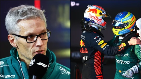 Mike Krack Verstappen y Fernando Alonso Mike Krack Verstappen y Fernando Alonso
