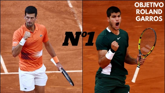 Novak Djokovic y Carlos Alcaraz Novak Djokovic y Carlos Alcaraz