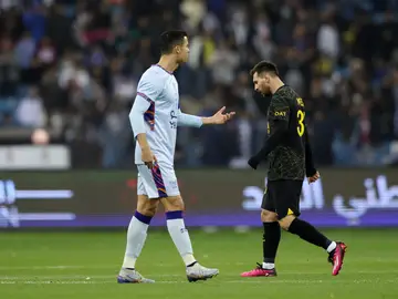 Cristiano Ronaldo y Messi en Arabia