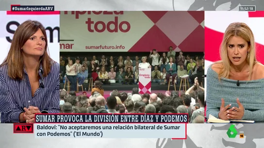 ARV El pronóstico de Afra Blanco sobre Podemos y Sumar ARV El pronóstico de Afra Blanco sobre Podemos y Sumar