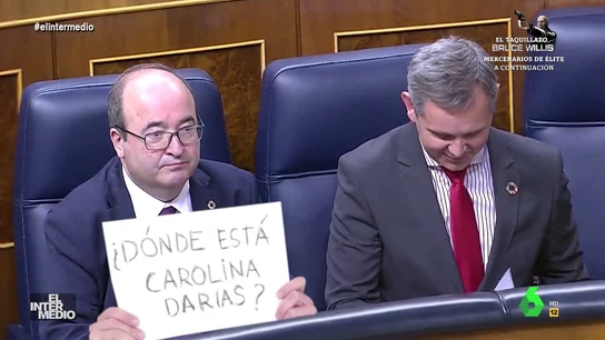 Vídeo manipulado - Iceta reclama la vuelta de Carolina Darias al ver sentado a su lado a José Miñones Vídeo manipulado - Iceta reclama la vuelta de Carolina Darias al ver sentado a su lado a José Miñones