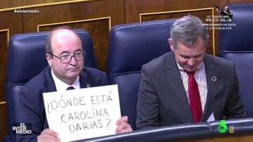 Vídeo manipulado - Iceta reclama la vuelta de Carolina Darias al ver sentado a su lado a José Miñones