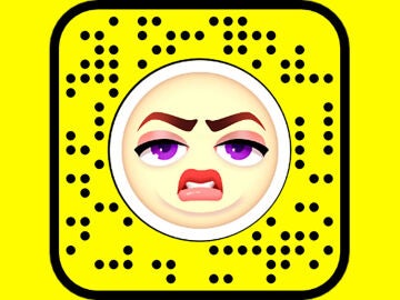 El "Code" de la nueva lente de Snapchat