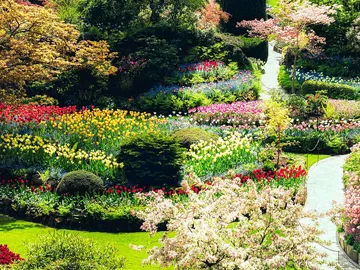 The Butchart Gardens. Canadá The Butchart Gardens. Canadá