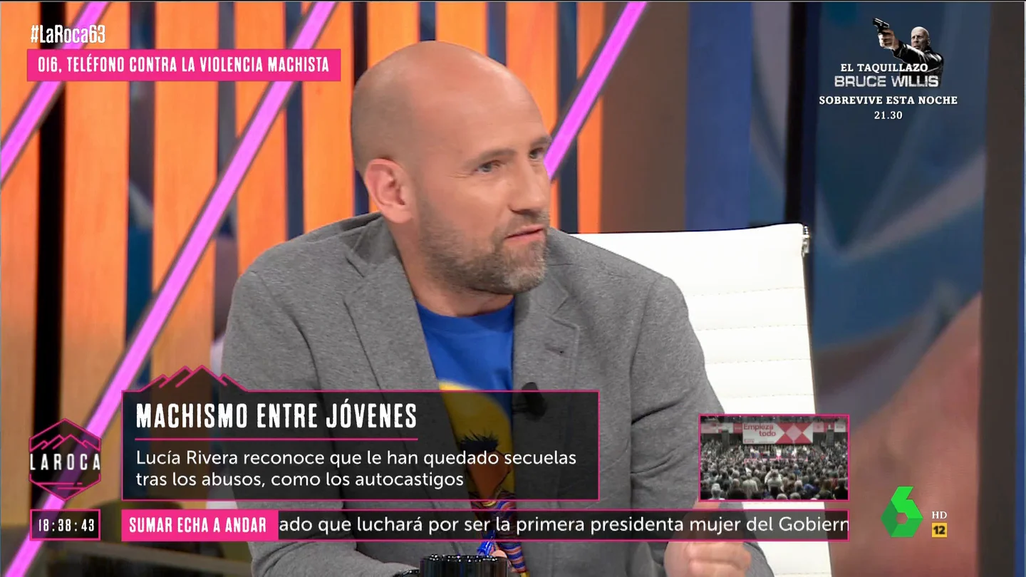 LA ROCA | La reflexión de Gonzalo Miró sobre la violencia machista: "Creo que vamos a peor; ahora está la ultraderecha y niega que exista" LA ROCA | La reflexión de Gonzalo Miró sobre la violencia machista: "Creo que vamos a peor; ahora está la ultraderecha y niega que exista"
