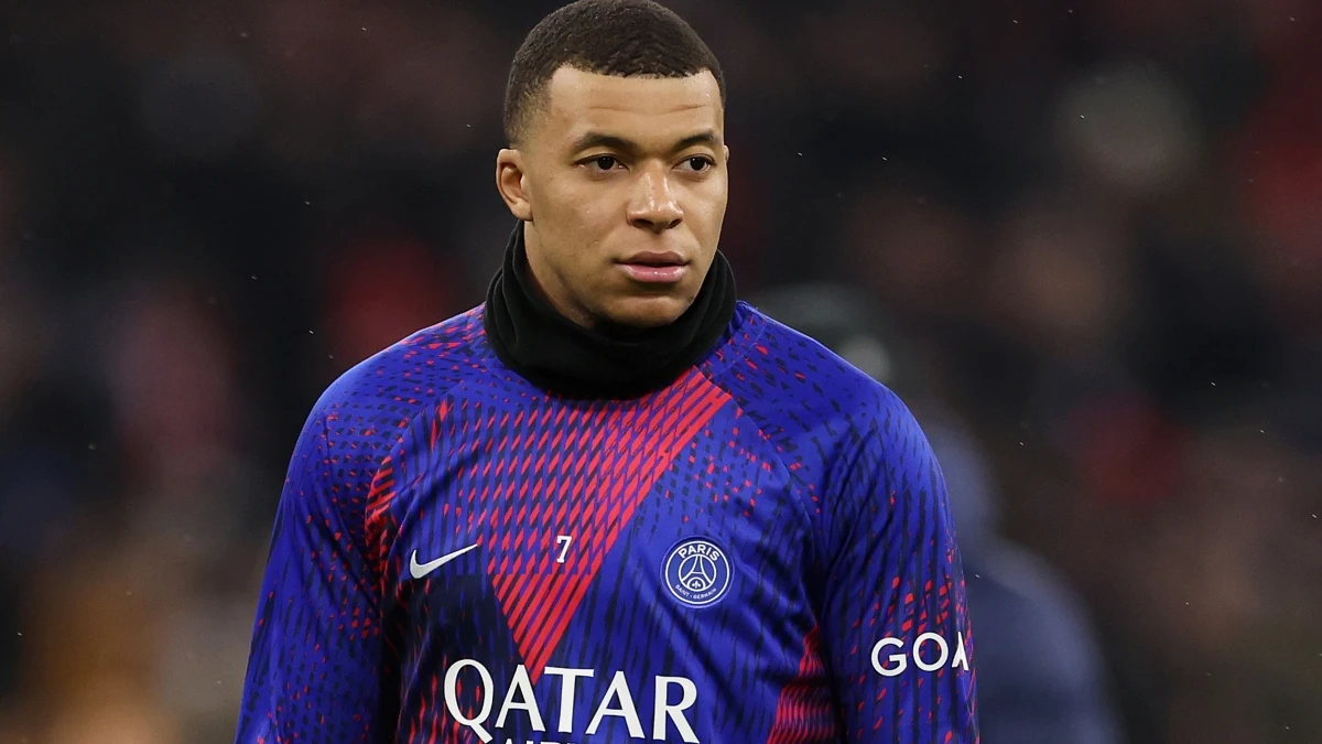 Mbappé, con el PSG