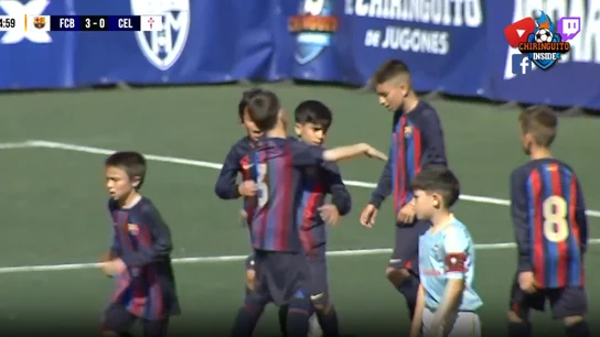 Los jugadores del Barça celebran un gol Los jugadores del Barça celebran un gol