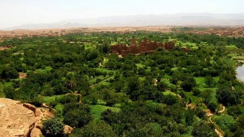 Valle e las rosas. Marruecos