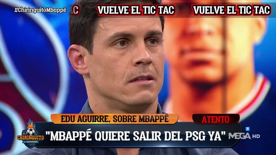 "Si fuera por Mbappé se iría este mismo verano", Edu Aguirre suelta el gran bombazo en 'El Chiringuito' "Si fuera por Mbappé se iría este mismo verano", Edu Aguirre suelta el gran bombazo en 'El Chiringuito'