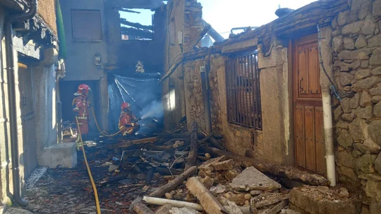 Incendio en La Alberca Incendio en La Alberca