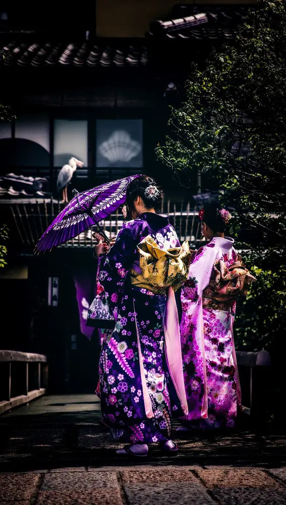 Kimono. Japón