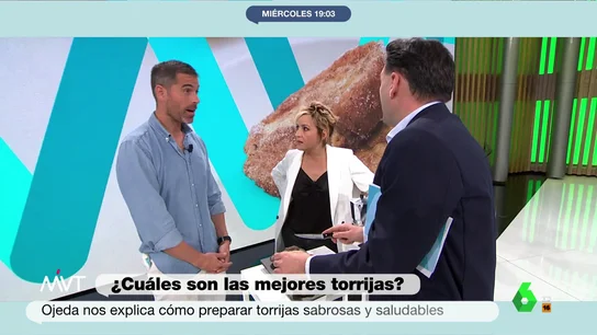 La seria advertencia de Pablo Ojeda sobre las torrijas: "Hay que tener en cuenta su poder calórico" La seria advertencia de Pablo Ojeda sobre las torrijas: "Hay que tener en cuenta su poder calórico"