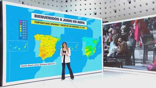Subida de temperaturas y un calor propio de junio: hasta 30 capitales rebasarán máximas de 25 grados Subida de temperaturas y un calor propio de junio: hasta 30 capitales rebasarán máximas de 25 grados