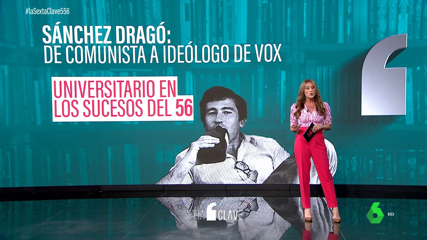 El viraje político de Sánchez Dragó: de comunista en los años 80 a ideólogo de Vox El viraje político de Sánchez Dragó: de comunista en los años 80 a ideólogo de Vox