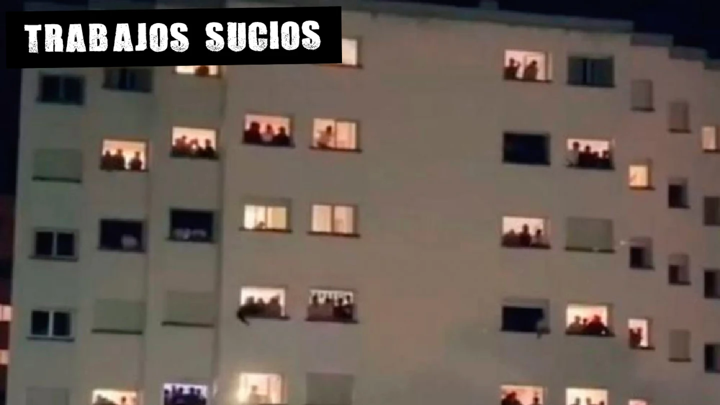 Captura del polémico vídeo del colegio mayor Elías Ahuja Captura del polémico vídeo del colegio mayor Elías Ahuja