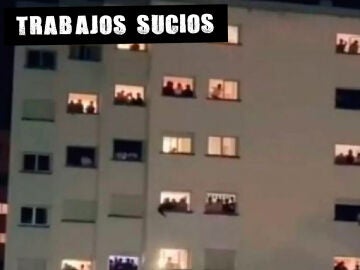 Captura del polémico vídeo del colegio mayor Elías Ahuja 