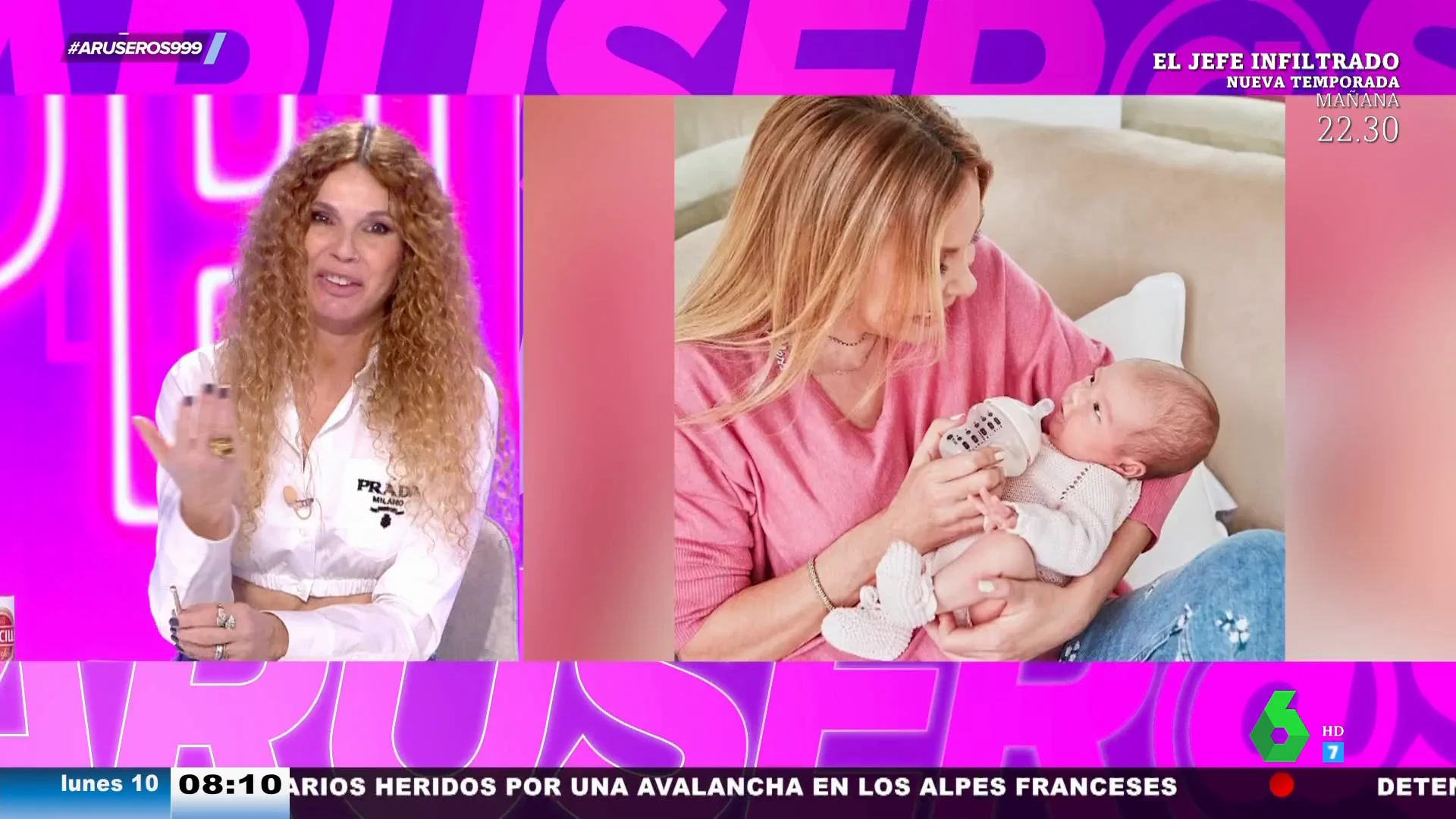 Angie Cárdenas, de las contradicciones de Ana Obregón: "'Antoñita la fantástica' siempre lo ha sido y lo seguirá siendo"