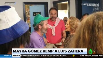 Así reacciona Luis Zahera cuando Mayra Gómez Kemp le dice que es uno de los hombres más feos de la televisión