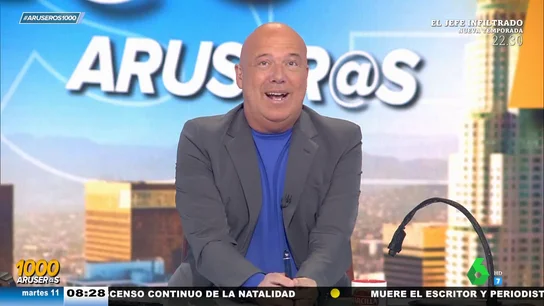 La reacción de Alfonso Arús al descubrir que roncar es considerado desde ya una enfermedad: "Voy a pedir la baja" La reacción de Alfonso Arús al descubrir que roncar es considerado desde ya una enfermedad: "Voy a pedir la baja"