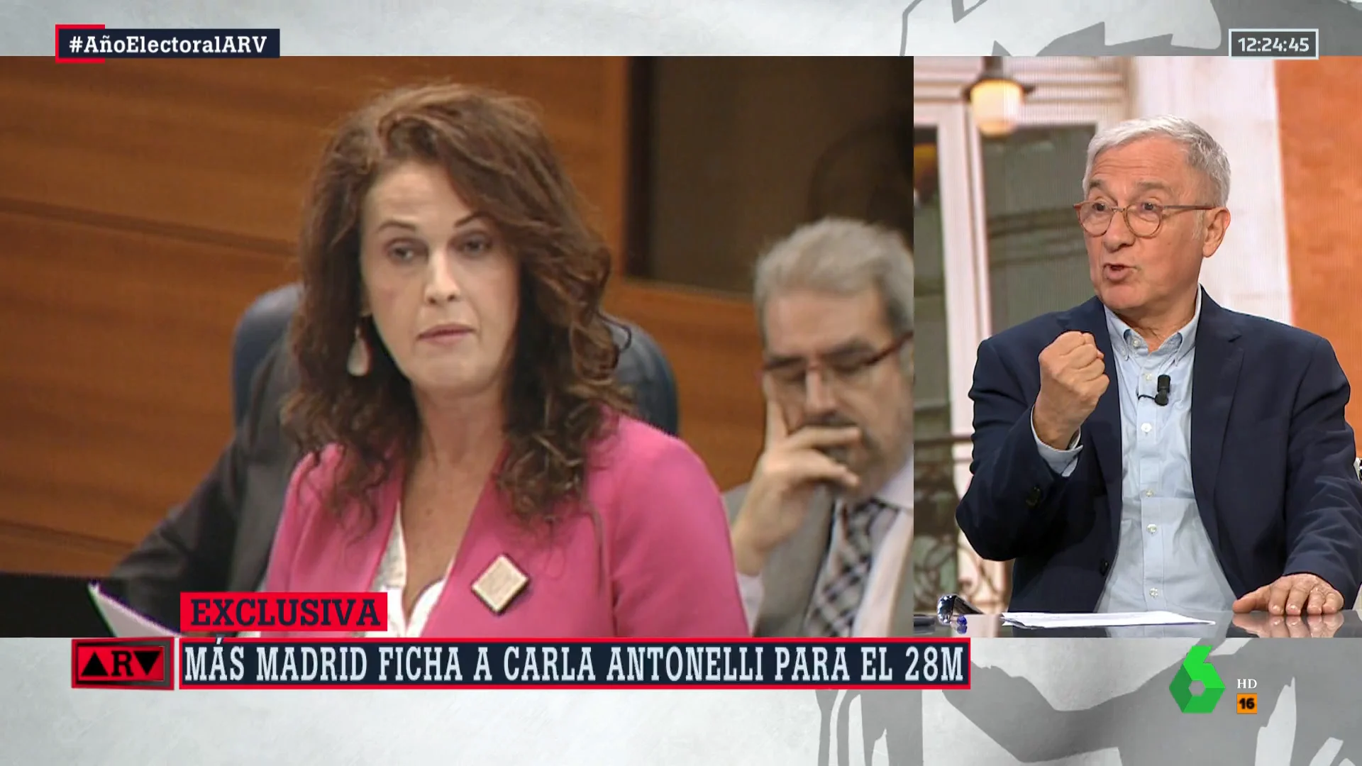 Xavier Sardá, sobre Carla Antonelli: "Es todo un símbolo de trabajo, disciplina y seriedad"