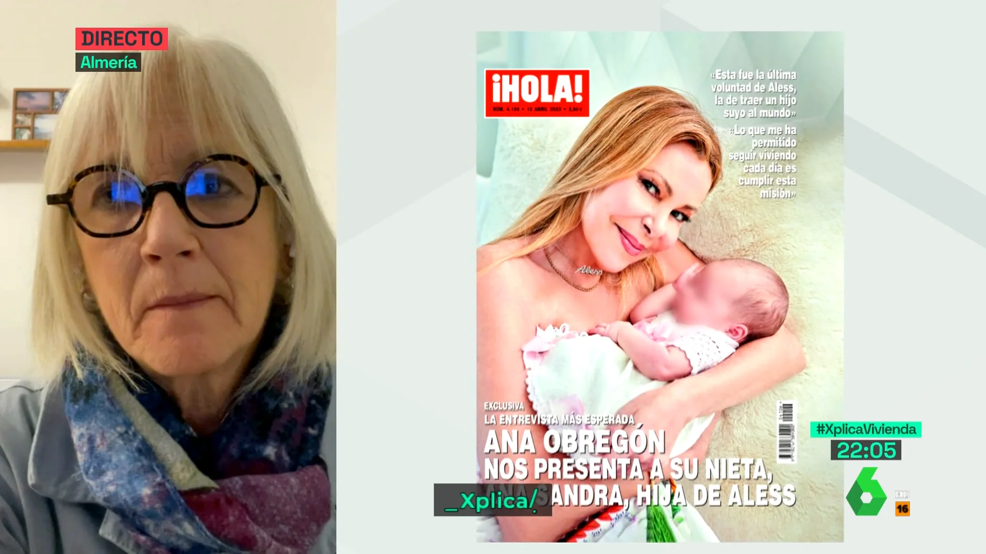 Rocío Núñez, bióloga experta en reproducción asistida, analiza en laSexta Xplica el caso de Ana Obregón y explica que, aunque a veces "se ha utilizado el semen de una persona fallecida para la pareja", lo de la presentadora "no se ha dado antes".