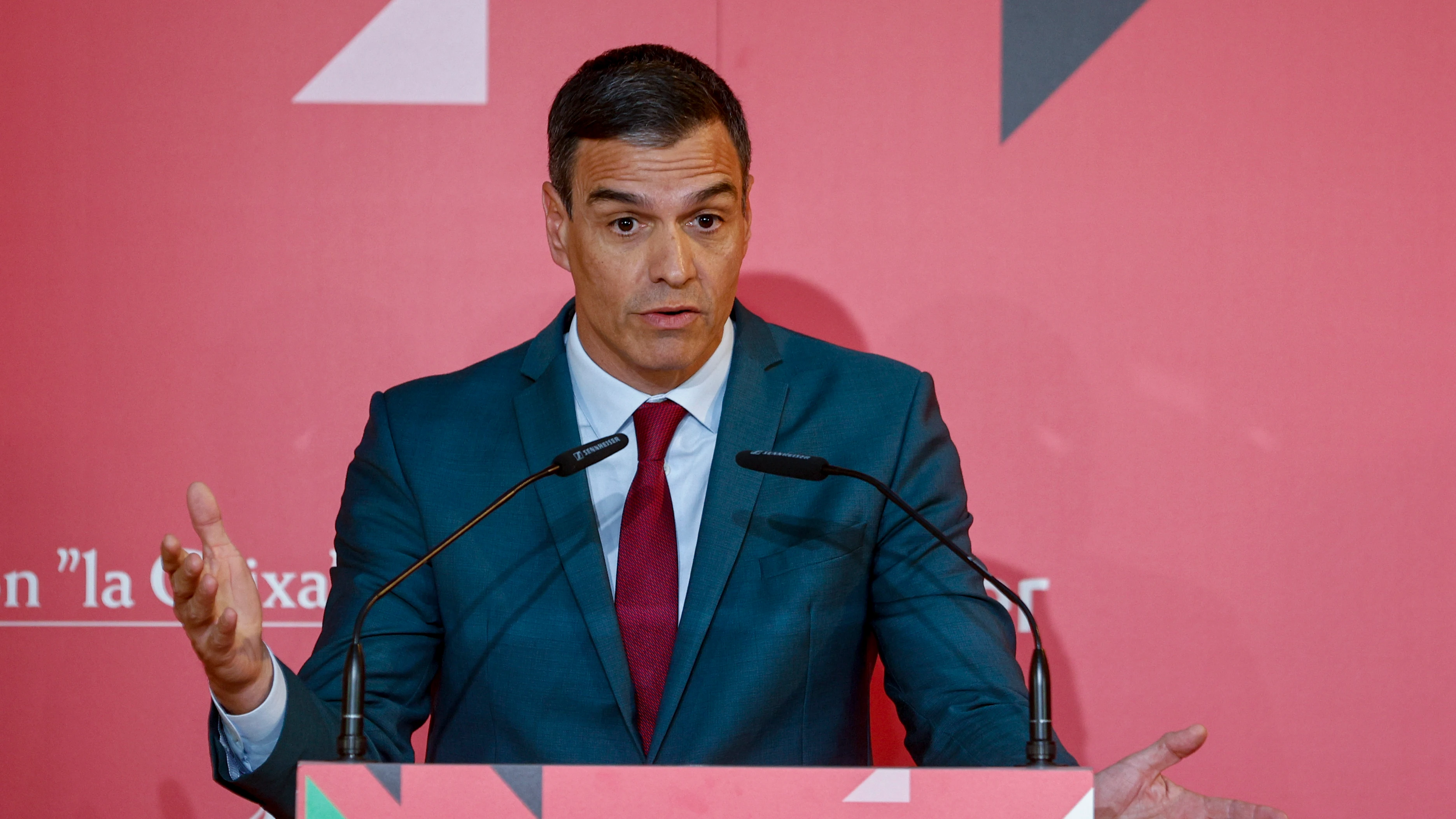 El presidente del Gobierno, Pedro Sánchez