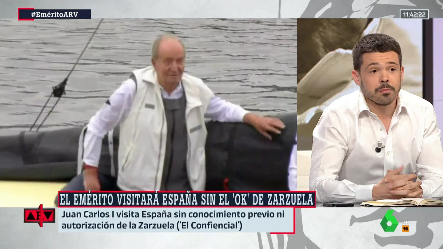 Nacho Corredor, sobre la futura visita del rey emérito: "Piensa una vez más en sí mismo" Nacho Corredor, sobre la futura visita del rey emérito: "Piensa una vez más en sí mismo"