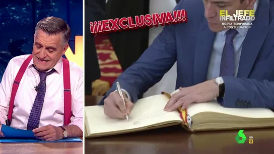 Wyoming lee la primera carta de Sánchez a Ferrovial: "No concedo contratos públicos porque me recuerdan a ti" Wyoming lee la primera carta de Sánchez a Ferrovial: "No concedo contratos públicos porque me recuerdan a ti"