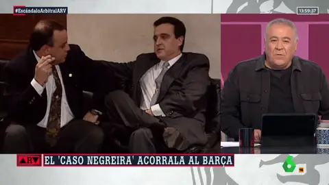 Ferreras, sobre el caso Negreira: "O actúan o el fútbol español se va al garete"