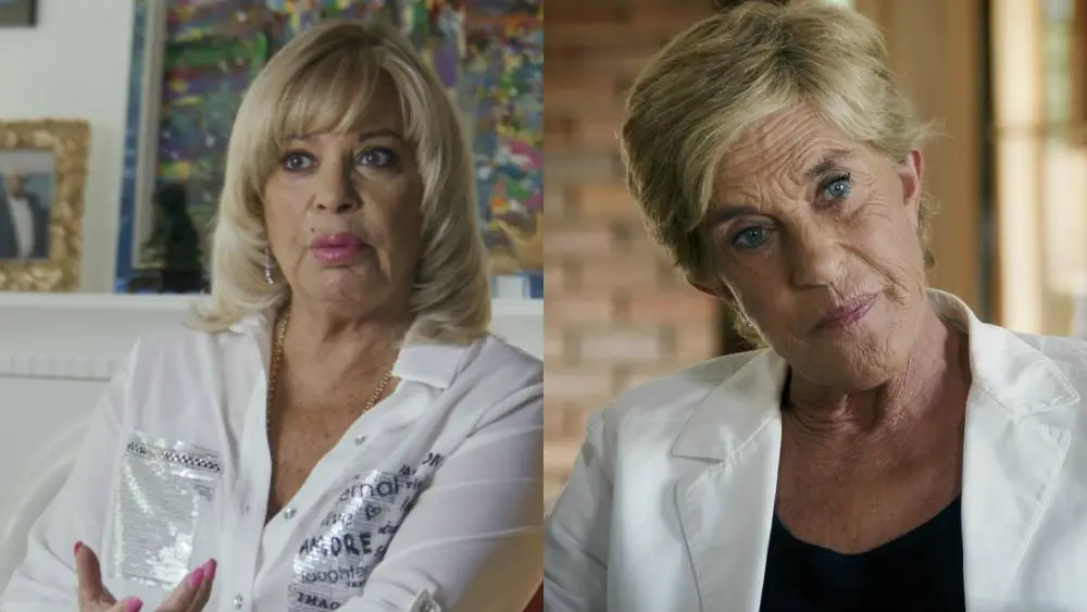 Bárbara Rey y Chelo García Cortés explican su "noche de amor" en 'Una vida Bárbara'.