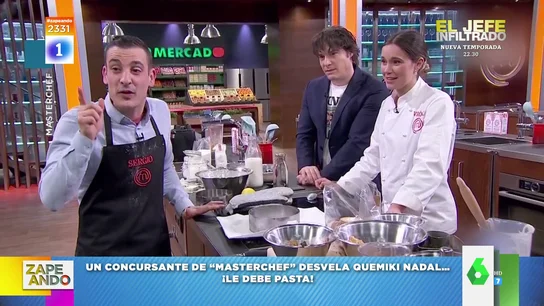 Un concursante de MasterChef reprocha a Miki Nadal que le debe dinero Un concursante de MasterChef reprocha a Miki Nadal que le debe dinero