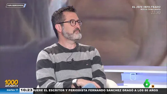 La anécdota de Andrés Guerra con Sánchez Dragó: "Pensé que me iba a matar por el titular" La anécdota de Andrés Guerra con Sánchez Dragó: "Pensé que me iba a matar por el titular"