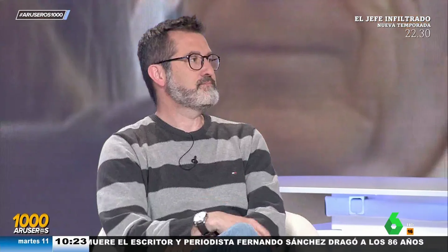 La anécdota de Andrés Guerra con Sánchez Dragó: "Pensé que me iba a matar por el titular" La anécdota de Andrés Guerra con Sánchez Dragó: "Pensé que me iba a matar por el titular"