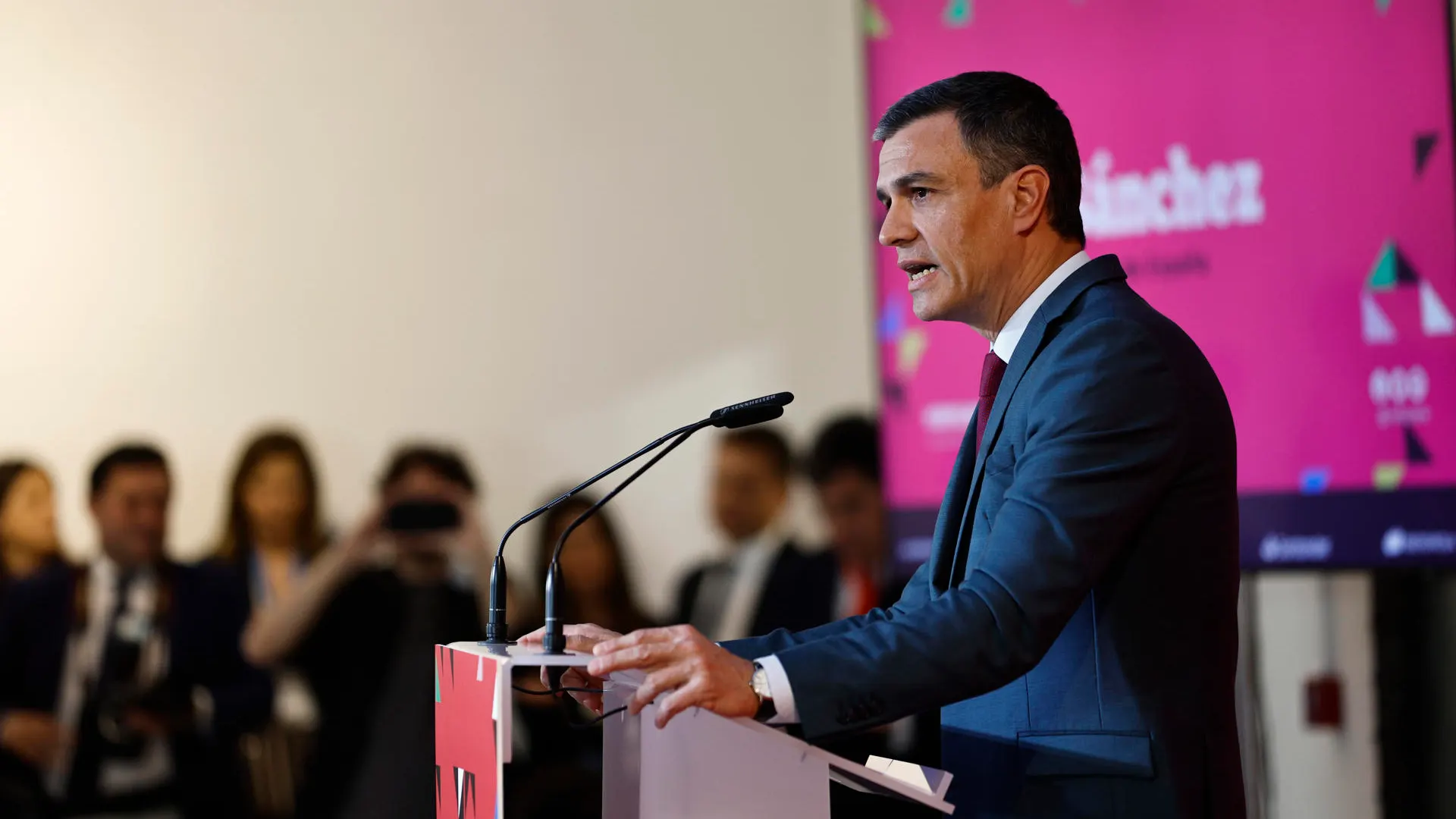 El presidente del Gobierno, Pedro Sánchez