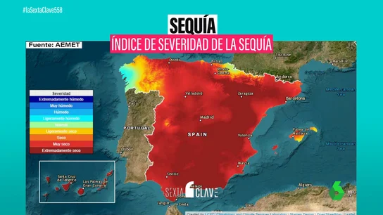 Los mapas que muestran las zonas más afectadas por la sequía: solo Galicia, Navarra y Baleares se salvan Los mapas que muestran las zonas más afectadas por la sequía: solo Galicia, Navarra y Baleares se salvan