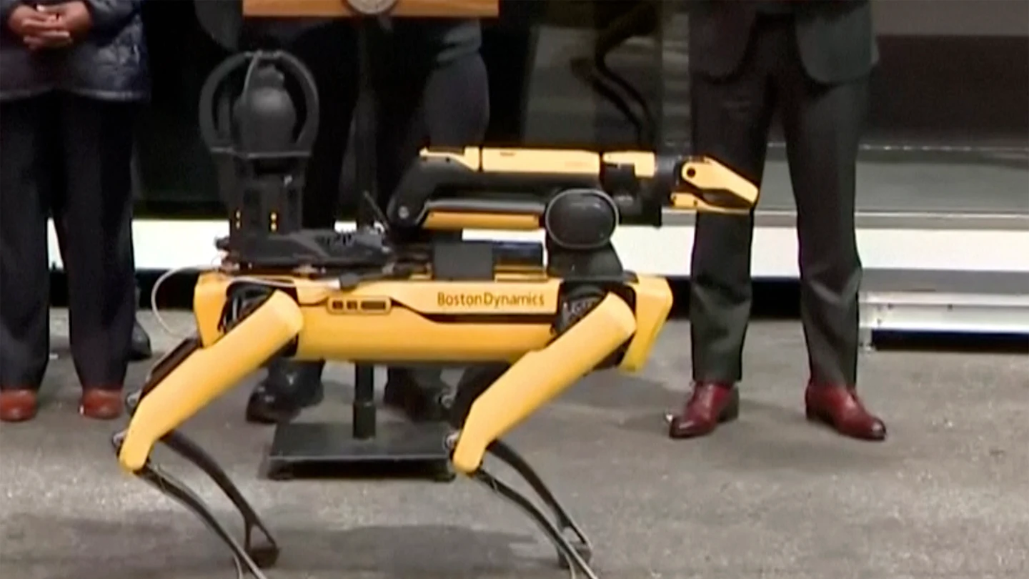 El robot Digidog, nuevo 'agente' de la Policía de Nueva York El robot Digidog, nuevo 'agente' de la Policía de Nueva York