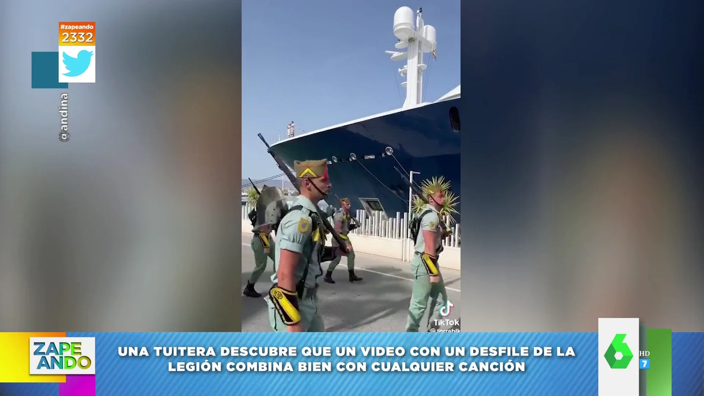 De Leticia Sabater a María Isabel: el vídeo que demuestra que la Legión podría desfilar con cualquier canción De Leticia Sabater a María Isabel: el vídeo que demuestra que la Legión podría desfilar con cualquier canción