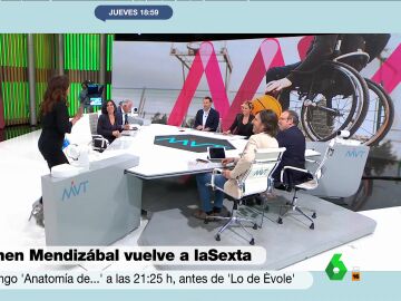 Mamen Mendizábal regresa a Más Vale Tarde: "Este ya no es mi plató..."