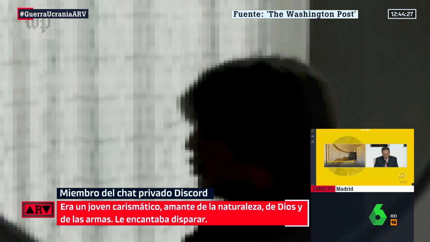 Autor de las filtraciones del Pentágono Autor de las filtraciones del Pentágono