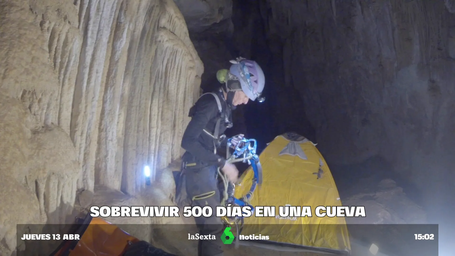 500 días viviendo en una cueva: el reto de Beatriz Flamini