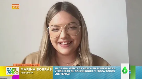 Marina Borrás se graba hablando en sueños y los sube a sus redes: "Soy más graciosa y original dormida que despierta" Marina Borrás se graba hablando en sueños y los sube a sus redes: "Soy más graciosa y original dormida que despierta"