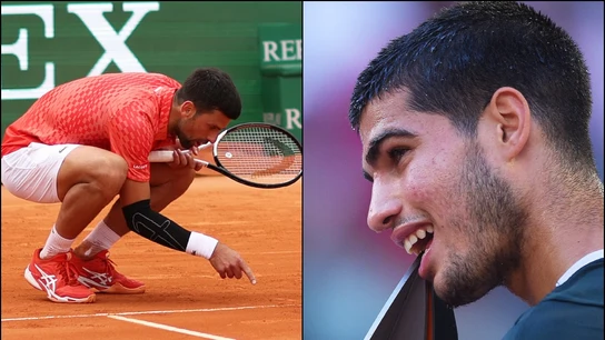 Novak Djokovic y Carlos Alcaraz Novak Djokovic y Carlos Alcaraz