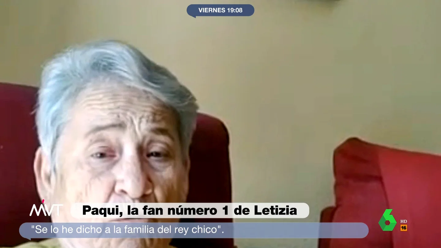 Paqui explica por qué elogió a la reina Letizia y despreció al resto de la familia real: "Yo he hablado con la voz del pueblo" Paqui explica por qué elogió a la reina Letizia y despreció al resto de la familia real: "Yo he hablado con la voz del pueblo"