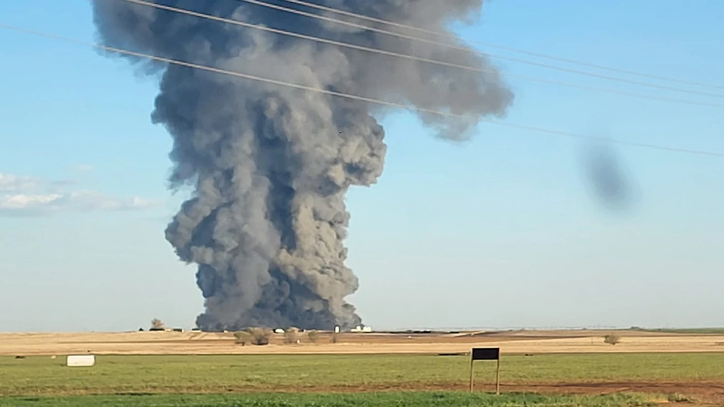 Mueren 18.000 vacas en un incendio de una granja en Texas (EEUU) Mueren 18.000 vacas en un incendio de una granja en Texas (EEUU)
