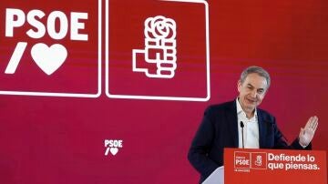 Zapatero en un acto del PSOE