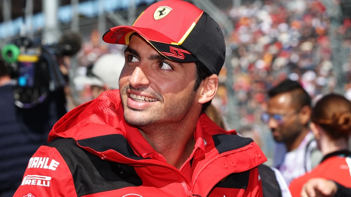 Carlos Sainz, con Ferrari