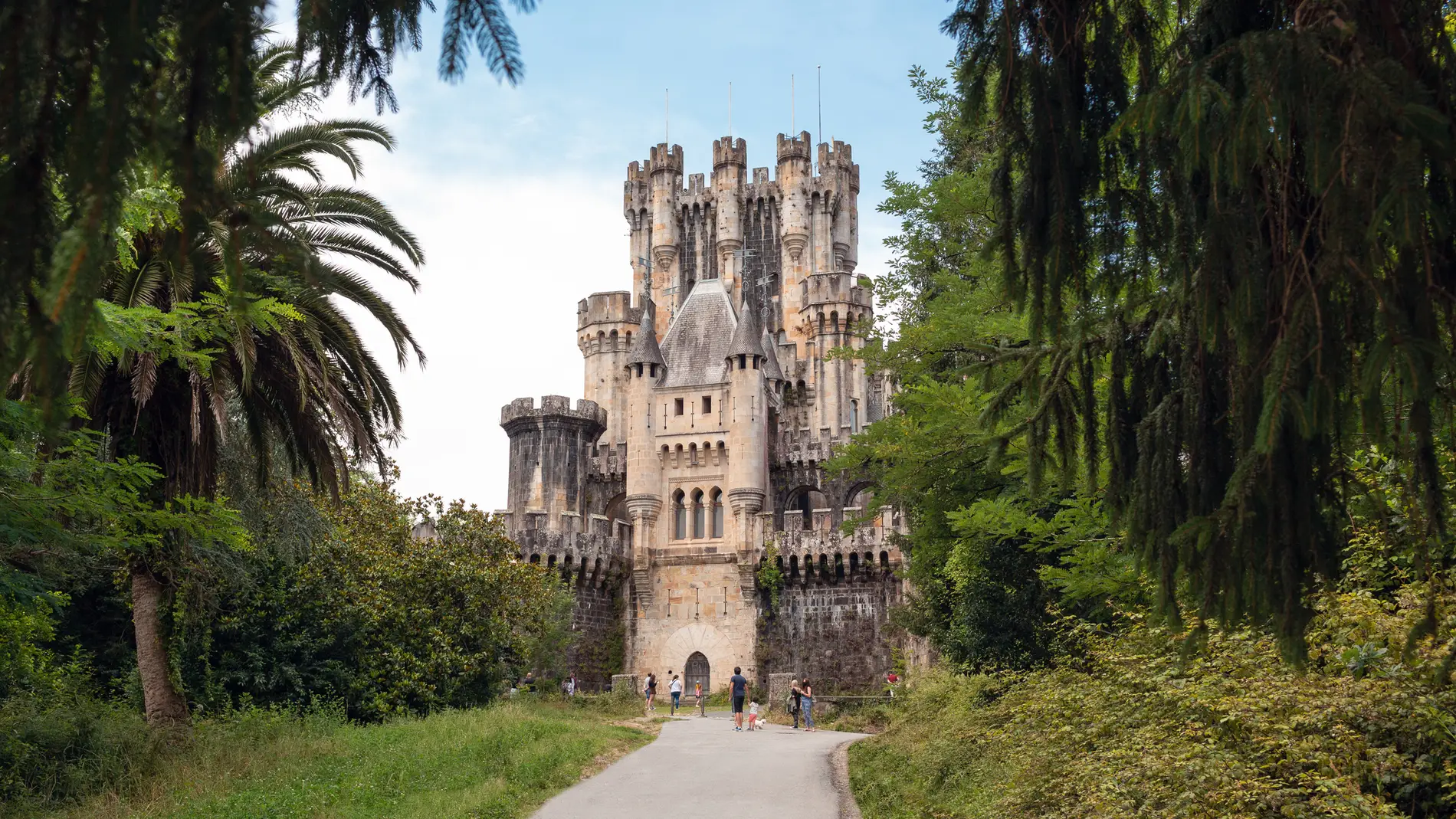Castillo de Butrón, en el País Vasco