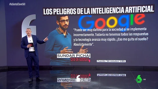 El CEO de Google se suma a las advertencias sobre la inteligencia artificial: "Puede ser muy dañino" El CEO de Google se suma a las advertencias sobre la inteligencia artificial: "Puede ser muy dañino"